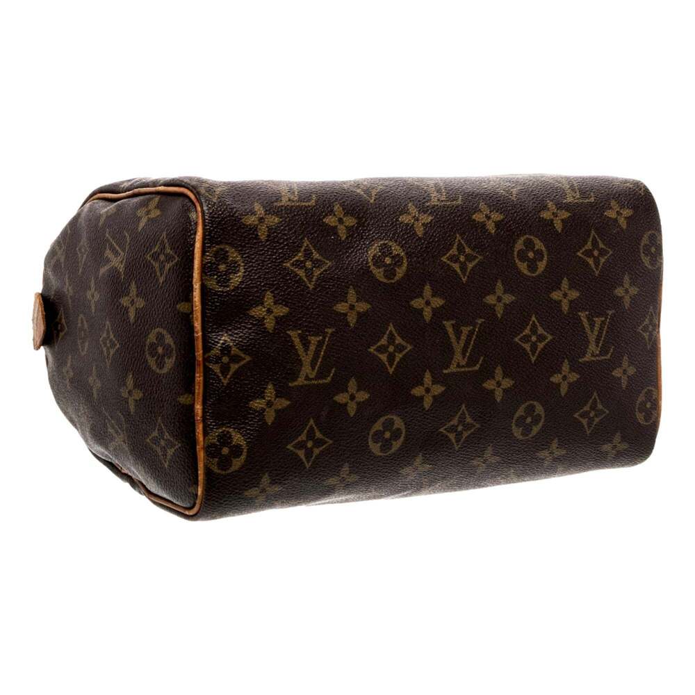 Louis Vuitton Speedy 25 Classic Monogram Canvas and Leather Duffle